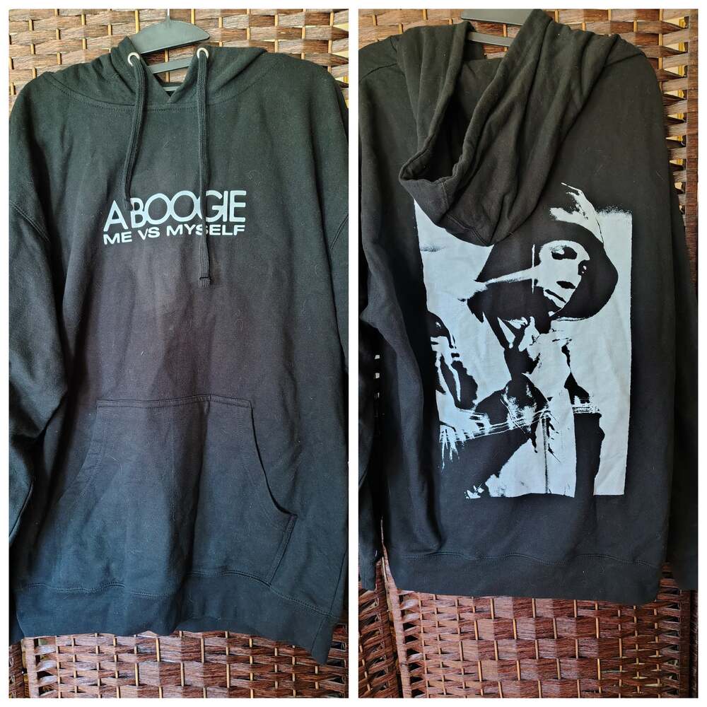 A Boogie Wit Da Hoodie Me Vs Myself Tour Hoodie Sz l Rap Hip Hop Concert
